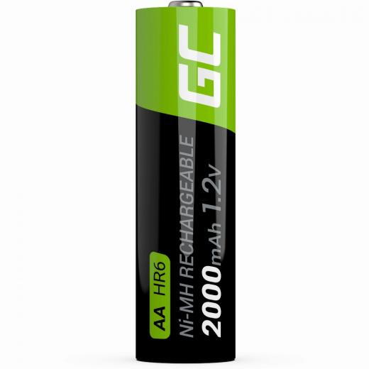 Akku 2xAA HR6 2000mAh Green Cell