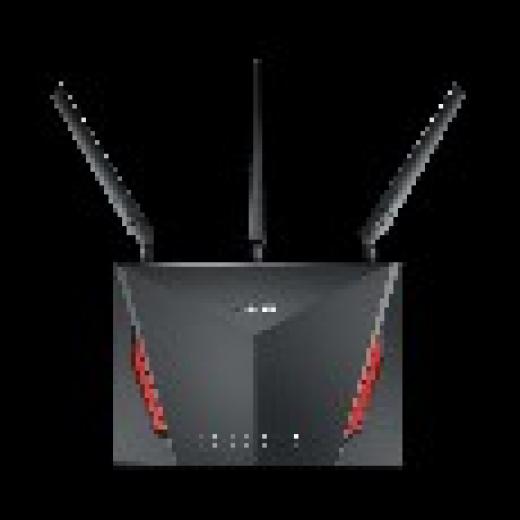 ASUS RT-AC86U AC2900 Dual Band Gigabit WLAN-Gaming-Router mit MU-MIMO AiMesh