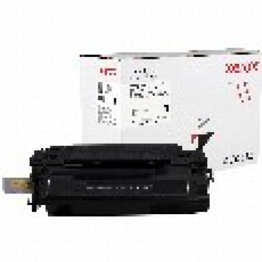 TON Xerox Black Toner Cartridge equivalent to HP 55A for use in LaserJet Enterprise P3011, P3015 Flow MFP M525, MFP M521 (CE255A)