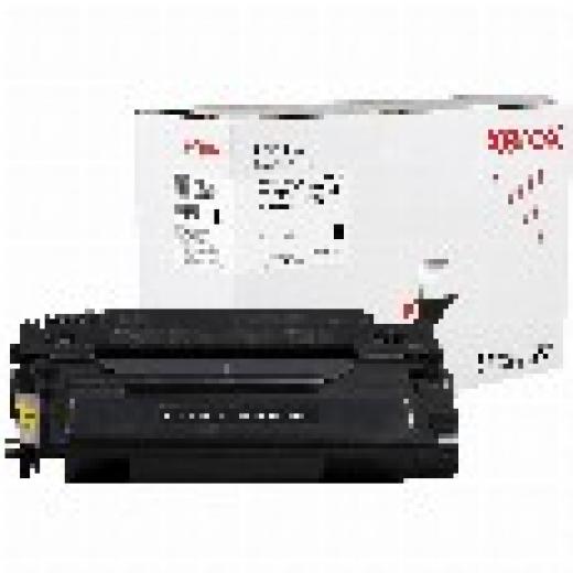 TON Xerox High Yield Black Toner Cartridge equivalent to HP 55X for use in LaserJet Enterprise P3015 Flow MFP M525, MFP M521 (CE255X) (CRG-324II)