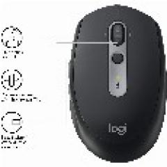 Logitech M590 Silent Bluetooth Optisch Graphit