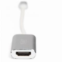 KAB Adapter USB-C > HDMI (ST-BU) 4K 30Hz Digitus White Silver