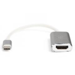 KAB Adapter USB-C > HDMI (ST-BU) 4K 30Hz Digitus White Silver