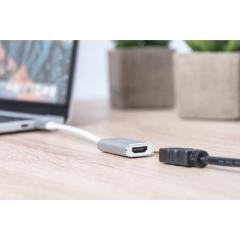 KAB Adapter USB-C > HDMI (ST-BU) 4K 30Hz Digitus White Silver