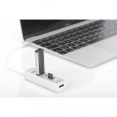 KAB USB C > Multi Adapter (3x USB 2.0; Micro SD; SD) Digitus