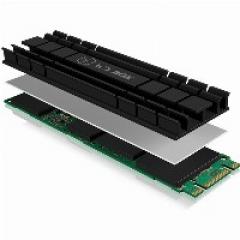 ICY BOX kühlkörper SSD m.2 2280 IB-M2HS-701 black PS5 compatible