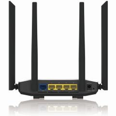 ZyXEL NBG6615 - Wi-Fi 5 (802.11ac) - Dual-Band (2,4 GHz/5 GHz) - Eingebauter Ethernet-Anschluss - Schwarz - Weiß - Tabletop-Router