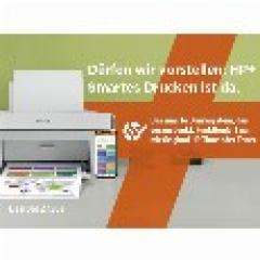 T HP DeskJet 2720e 4800 x 1200 DPI USB Bluetooth WiFi weiss / grau