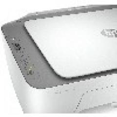 T HP DeskJet 2720e 4800 x 1200 DPI USB Bluetooth WiFi weiss / grau
