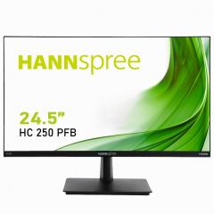 62,2cm/24,5 (1920x1080) Hannspree HC250PFB 16:9 3ms VGA HDMI DisplayPort VESA Tilt Speaker Full HD Black