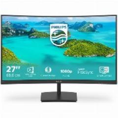 68,6cm/27 (1920x1080) Philips E-line 271E1SCA Curved 16:9 4ms HDMI VGA VESA Speaker Full HD Black