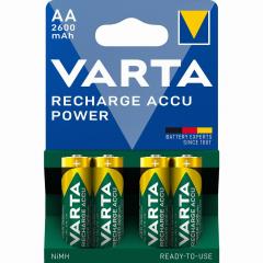 Akku VARTA AA Mignon NiMH HR06 1.2V/2600mAh 4Pack