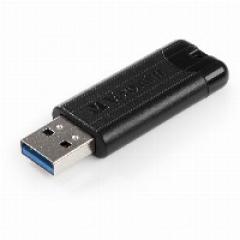 STICK 32GB USB 3.0 Verbatim StorenGo PinStripe Black