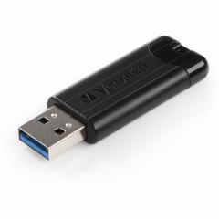 STICK 64GB USB 3.0 Verbatim StorenGo PinStripe Black