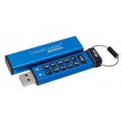 STICK 4GB USB 3.1 Kingston DataTraveler 2000 verschlüsselt Blue