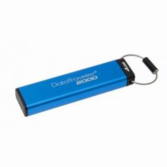 STICK 4GB USB 3.1 Kingston DataTraveler 2000 verschlüsselt Blue