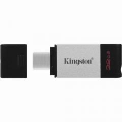 STICK 32GB USB-C 3.2 Kingston DataTraveler 80 Black