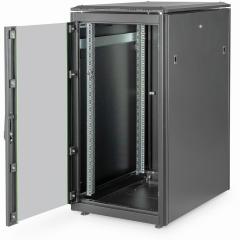 Netzwerkschrank 19 22HE Digitus 1164x600x800 mm, Farbe black (RAL 9005)