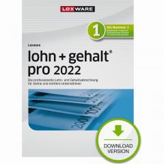 Lexware Lohn+Gehalt pro 2022 - 3 Device, 1 Year - ESD-Download ESD