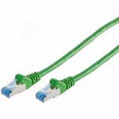 Patchkabel CAT6a RJ45 S/FTP 20m green