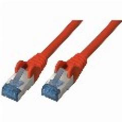 Patchkabel CAT6a RJ45 S/FTP 0,5m Red