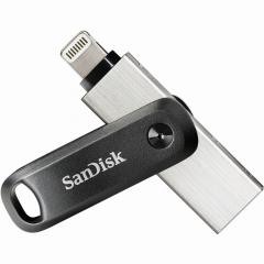 STICK 256GB USB 3.0 SanDisk iXpand Go Apple Lightning black/silver