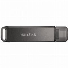 STICK 128GB USB 3.0 SanDisk iXpand Luxe Duo USB-C / Apple Lightning black
