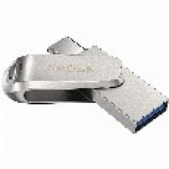 STICK 64GB 3.1 SanDisk Ultra Dual Drive Luxe Type-C silver
