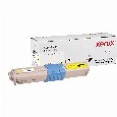 TON Xerox Everyday Toner High Yield Yellow cartridge equivalent to OKI 46508709 for use in: Okidata C332 MC363 MFP