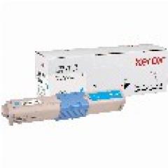 TON Xerox Everyday Toner High Yield Cyan cartridge equivalent to OKI 44469724 for use in: Okidata C510, C511, C530, C531 MC561, MC562 MFP
