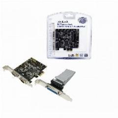 seriell PCIe 2x+1x parallel LogiLink