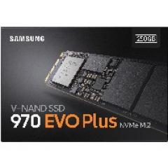 SSD M.2 250GB Samsung 970 EVO plus NVMe PCIe 3.0 x 4 1.3 Phoenix Controller retail