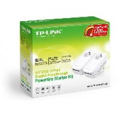 INTD TP-LINK Powerline TL-PA8030P KITTL-PA8030P KIT AV1300-Gigabit-Powerline-Adapter KIT mit Steckdose