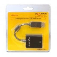 Adapter DisplayPort > DVI (ST-BU) DeLOCK Black