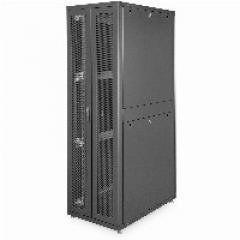Serverschrank 19 42HE Digitus 1970x600x1000 mm, Farbe black (RAL 9005), perforierte Tür