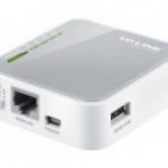 TP-Link TL-MR3020 - 300Mbps Portable 3G/4G Wireless N Router