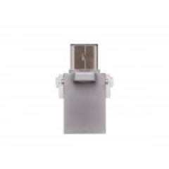 STICK 32GB USB 3.1 Kingston DataTraveler microDuo 3C Type-A/Type-C for Apple Silver