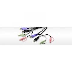 KVM Switch 2xKVM 3xHDMI 2xUSB 6xUSB 3xAudio Ausgang 2xKlinke ATEN Black