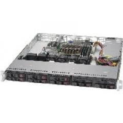 Barebone Server 1 U Single 1151 8 Hot-swap 2.5 340W SuperServer 1019S-MC0T