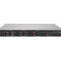 Barebone Server 1 U Single 1151 8 Hot-swap 2.5 340W SuperServer 1019S-MC0T