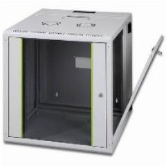 NWS Wandschrank 19 16HE Digitus, schwenkbar 820x600x600 mm, Farbe Grau (RAL 7035)
