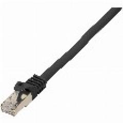 Patchk.CAT7/6a S/FTP 2m black RJ45 Halogenfrei (LSZH)