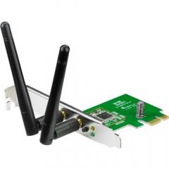 ASUS PCE-N15 Wireless LAN PCI-Express-Adapter 802.11 b/g/n mit 300 Mbit/s