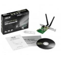 ASUS PCE-N15 Wireless LAN PCI-Express-Adapter 802.11 b/g/n mit 300 Mbit/s