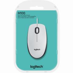 Logitech M100 white