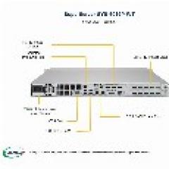 Barebone Server 1U Dual 3647 4Hot-swap 3,5 600W Platinum SuperServer 6019-WT