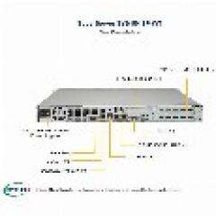 Barebone Server 1 U Single 3647 4 Hot-swap 3.5 600W Platinum SuperServer 5019P-WT