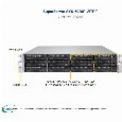 Barebone Server 2 U Dual 3647 12 Hot-swap 3.5 1200W Redundant Titanium SuperServer 6029P-WTRT