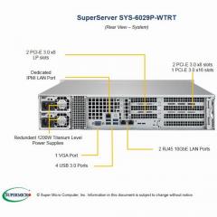 Barebone Server 2 U Dual 3647 12 Hot-swap 3.5 1200W Redundant Titanium SuperServer 6029P-WTRT