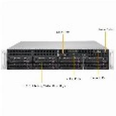 Barebone Server 2 U Single 3647 8 Hot-swap 3.5 500W Redundant Platinum SuperServer 5029P-WTR